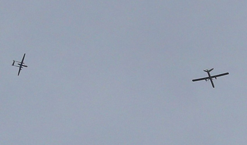 Iranian television says air defense forces downed three drones over Isfahan Iranian television says air defense forces downed three drones over Isfahan