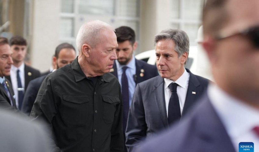 Blinken, Gallant mull ceasefire efforts in Gaza Blinken, Gallant mull ceasefire efforts in Gaza