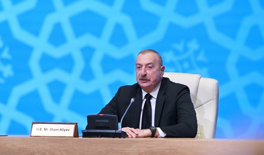 Delimitasiyası və demarkasiyası heç bir ölkənin müdaxiləsi olmadan aparılır - Əliyev