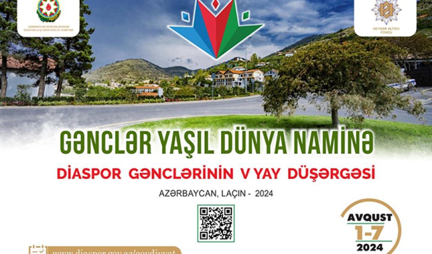 Diaspor Gənclərinin V Yay Düşərgəsi Laçında keçiriləcək - Video Diaspor Gənclərinin V Yay Düşərgəsi Laçında keçiriləcək - Video