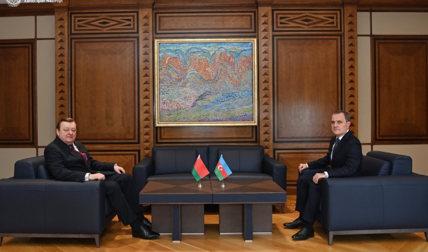 Azərbaycan və Belarus XİN rəhbərlərinin Bakıda görüşü keçirilir Azərbaycan və Belarus XİN rəhbərlərinin Bakıda görüşü keçirilir