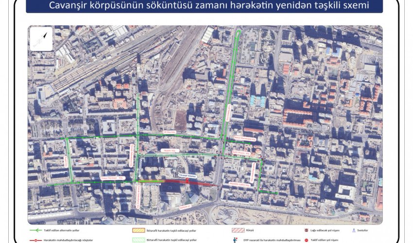 Cavanşir körpsü sökülür, yollar bağlanacaq Cavanşir körpsü sökülür, yollar bağlanacaq
