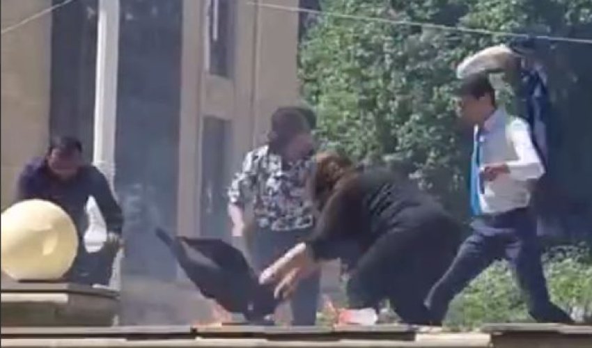 Daşkəsəndə özünü yandıran qazi vəfat edib - Yenilənib