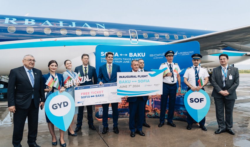 AZAL Sofiya şəhərinə ilk reysini həyata keçirib AZAL Sofiya şəhərinə ilk reysini həyata keçirib