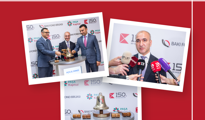 Bakı Fond Birjasında Kapital Bank-ın manat istiqrazları “Açılış zəngi” ilə bazara təqdim olundu Bakı Fond Birjasında Kapital Bank-ın manat istiqrazları “Açılış zəngi” ilə bazara təqdim olundu