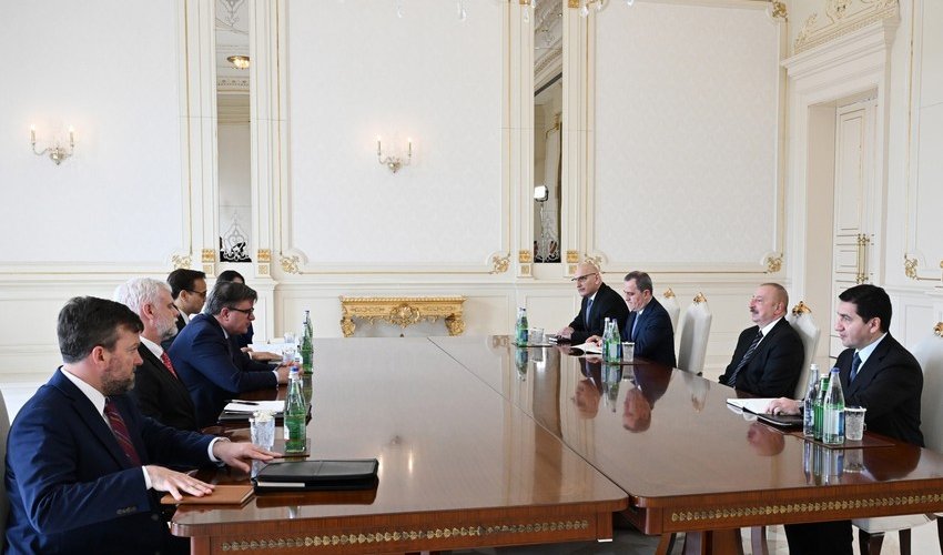 Prezident ABŞ Dövlət katibinin Avropa və Avrasiya məsələləri üzrə köməkçisini qəbul edib