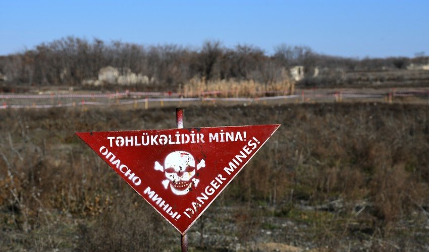 Azad olunan ərazilərdə iyunda 549 mina zərərsizləşdirilib Azad olunan ərazilərdə iyunda 549 mina zərərsizləşdirilib