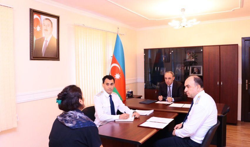 Baş prokuror Lerikdə qəbul keçirib Baş prokuror Lerikdə qəbul keçirib