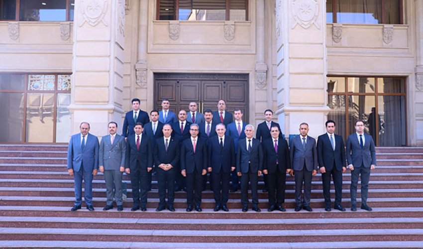 Kamran Əliyev İraqın Ali Məhkəməsinin sədri və Baş prokuroru ilə görüşüb Kamran Əliyev İraqın Ali Məhkəməsinin sədri və Baş prokuroru ilə görüşüb