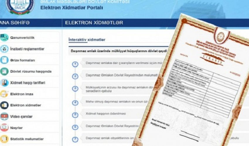 Bu portalla 1 mənzilin bir neçə adama satılması mümkün olmayacaq - Video Bu portalla 1 mənzilin bir neçə adama satılması mümkün olmayacaq - Video