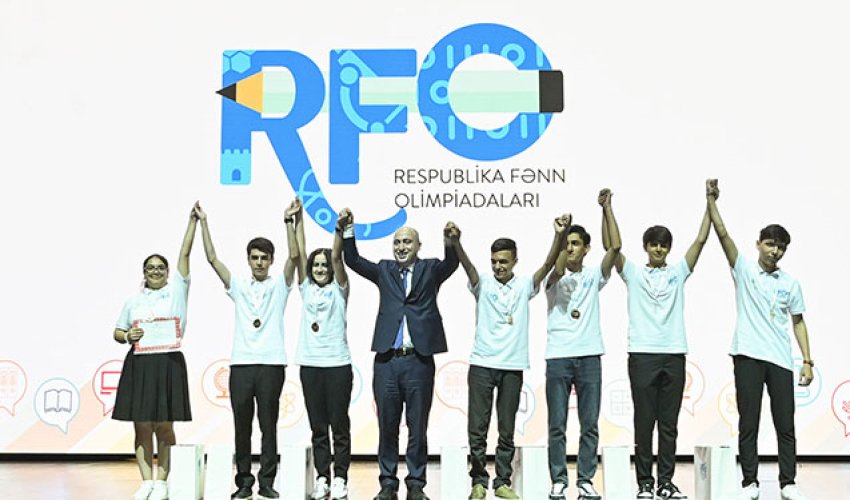 Respublika Fənn Olimpiadalarının qalibləri mükafatlandırılıb