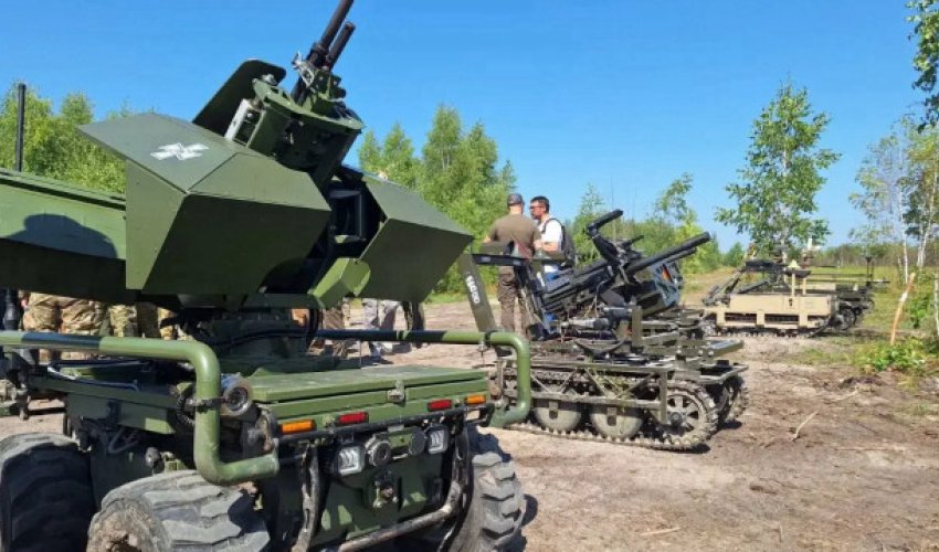 Ukrayna cəbhədə robotlardan istifadə edəcək Ukrayna cəbhədə robotlardan istifadə edəcək