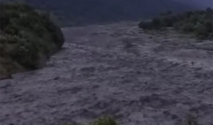 Qəbələnin iki kəndini su basıb - Video Qəbələnin iki kəndini su basıb - Video