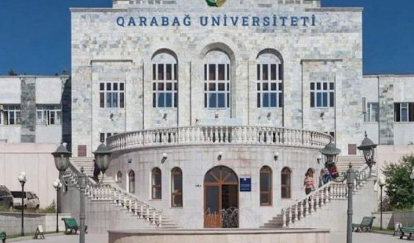 Qarabağ Universitetinə yeni təyinat olub