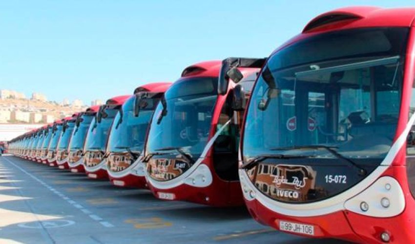 Bakıda 300-dən çox avtobusun yolu dəyişdirilib Bakıda 300-dən çox avtobusun yolu dəyişdirilib