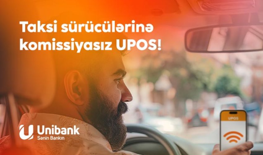 Unibankın taksi sürücüləri üçün kampaniyası davam edir