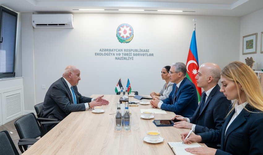 Muxtar Babayev İordaniya səfiri ilə COP29-a hazırlığı müzakirə edib Muxtar Babayev İordaniya səfiri ilə COP29-a hazırlığı müzakirə edib