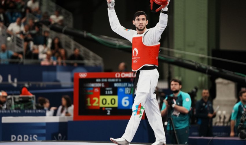 Paris-2024: Azərbaycan taekvondoçusu gümüş medal qazanıb - Yenilənib