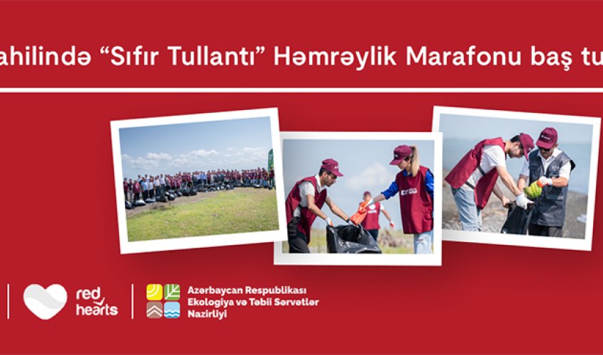 Xəzər Günündə “Sıfır Tullantı” həmrəylik marafonu baş tutdu