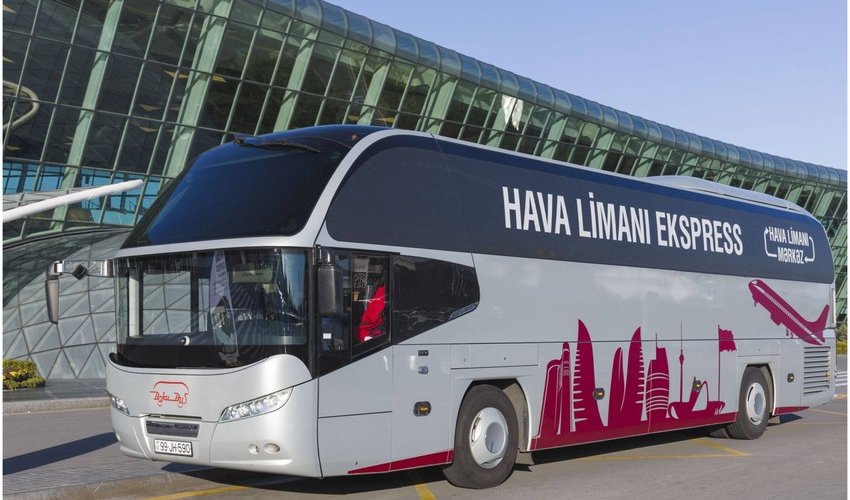 Bakı aeroportuna işləyən avtobuslar 24 saat fəaliyyət göstərəcək Bakı aeroportuna işləyən avtobuslar 24 saat fəaliyyət göstərəcək