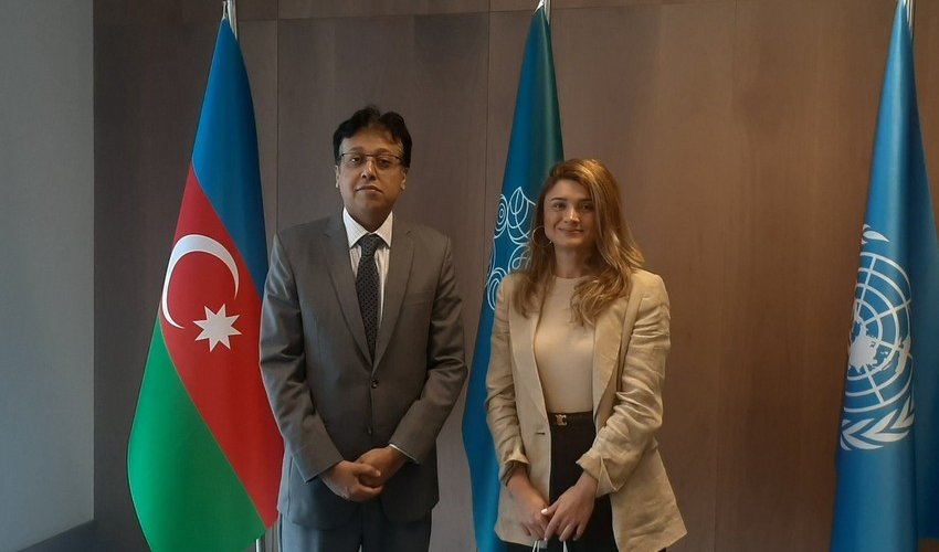 Pakistani envoy meets chair of COP29 Azerbaijan Operating Company Pakistani envoy meets chair of COP29 Azerbaijan Operating Company