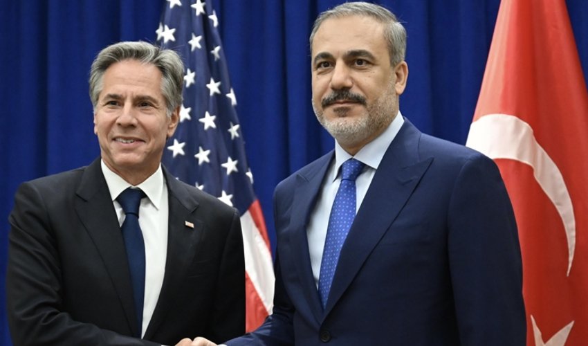 Hakan Fidan, Blinken mull situation in Middle East Hakan Fidan, Blinken mull situation in Middle East