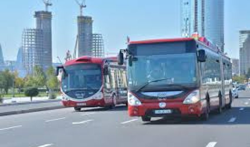 Bu avtobusların hərəkət sxemi müvəqqəti dəyişdirilir Bu avtobusların hərəkət sxemi müvəqqəti dəyişdirilir