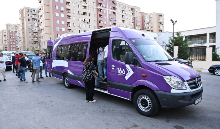 Şuşaya daha 27 ailə yola salınıb Şuşaya daha 27 ailə yola salınıb