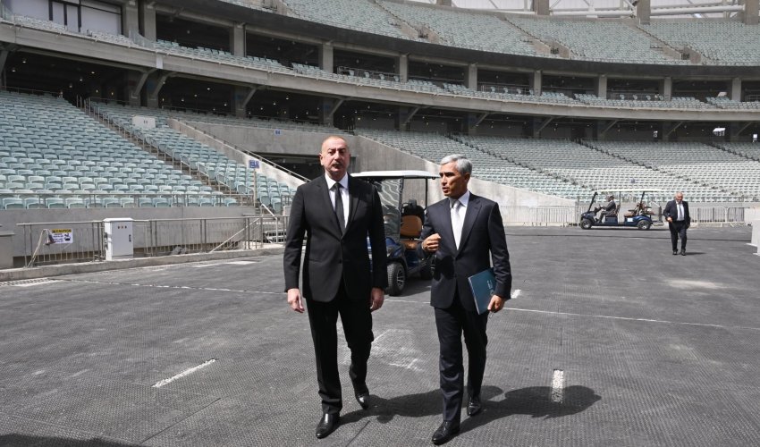 Prezident COP29-a hazırlıqla bağlı görülən işlərlə tanış olub