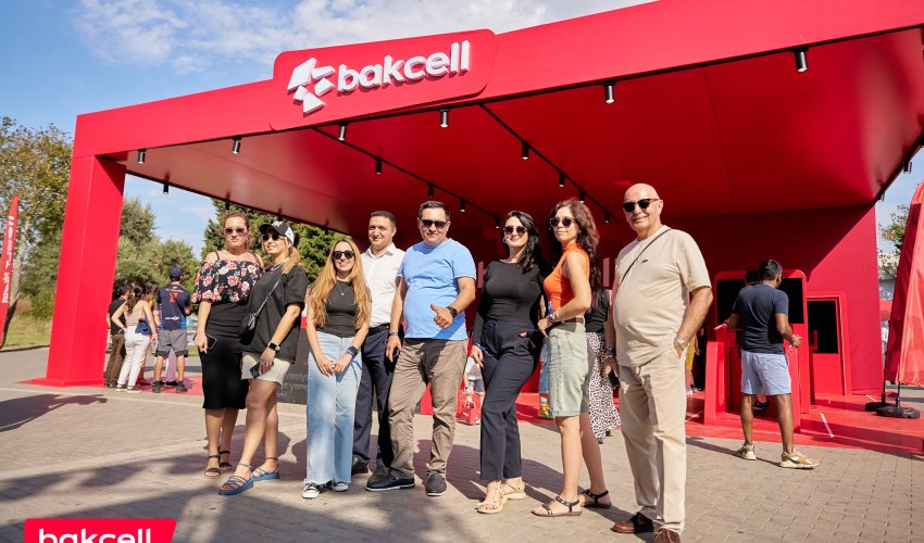 Media Representatives Visited Bakcell's Formula 1 Stand - Photos