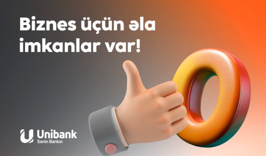 Unibank biznes sahibləri üçün komissiyaları sıfırladı