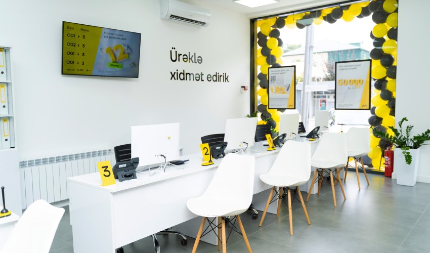 Yelo Bank daha bir rəqəmsal filialını Şamaxıda açdı!