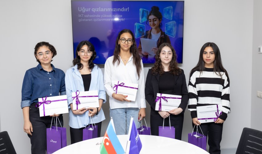 Azercell congratulated top female IT students