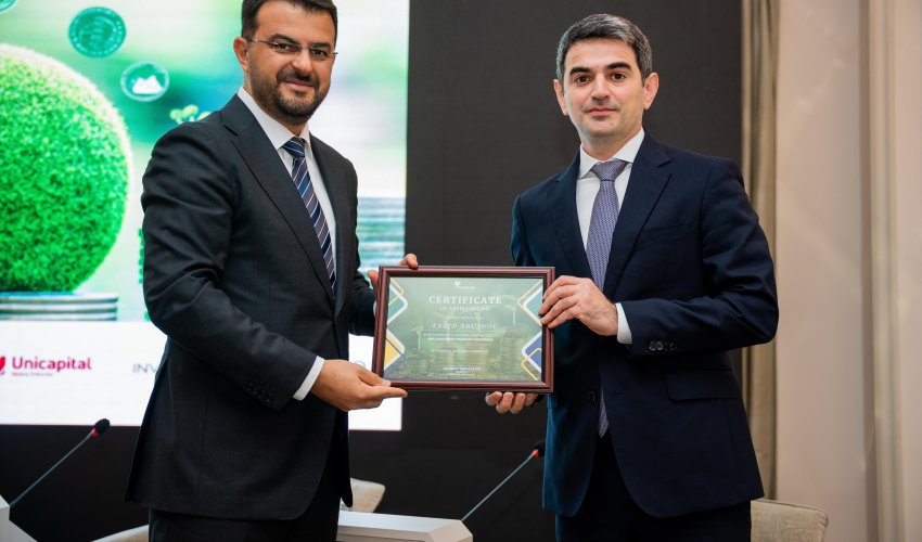 Unibank “Yaşıl maliyyə” konfransının dəstəkçisidir Unibank “Yaşıl maliyyə” konfransının dəstəkçisidir