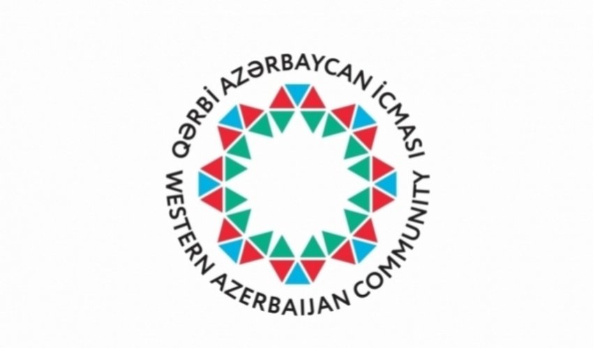 Qərbi Azərbaycan İcması Mirzoyanın bəyanatını qınayıb