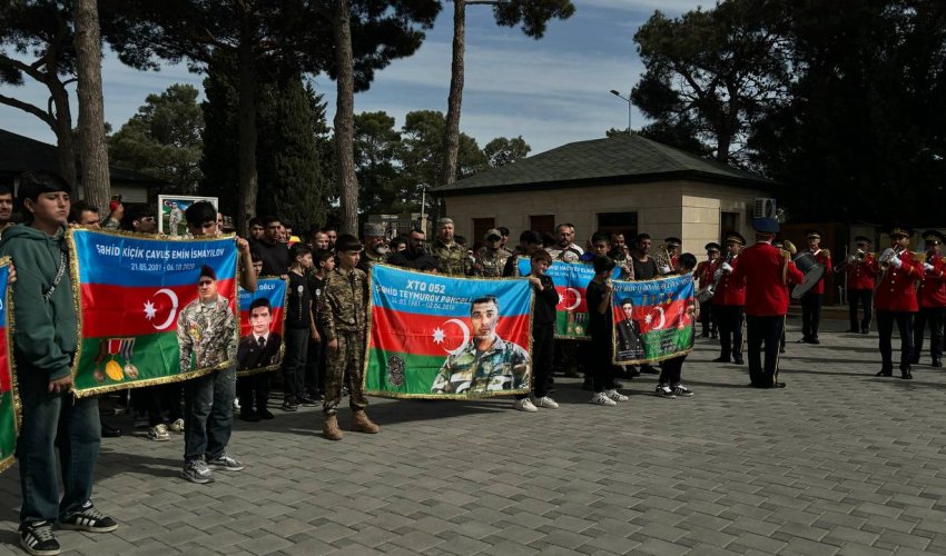 Vətən müharibəsinin ildönümü ilə əlaqədar anım mərasimi keçirilib- VIDEO