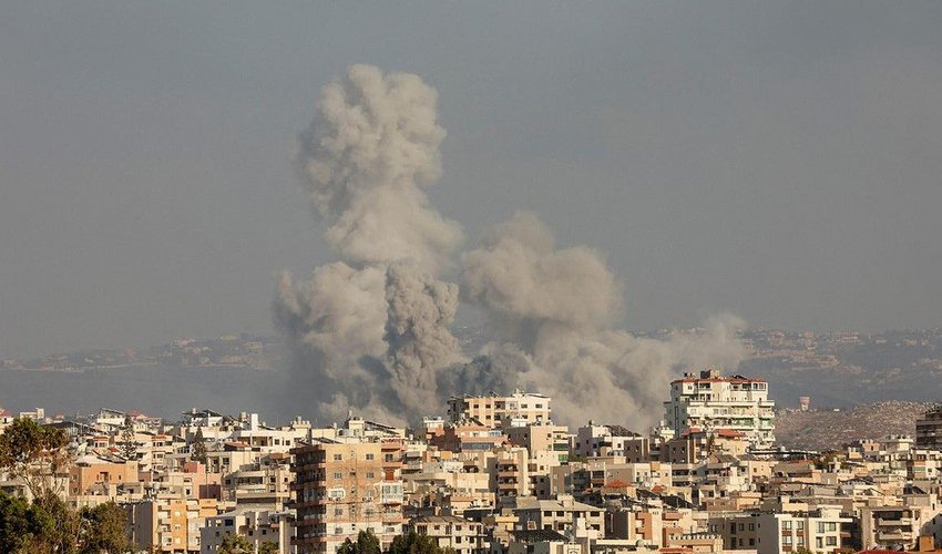 Israeli Air Force launched around 20 strikes on Beirut over night Israeli Air Force launched around 20 strikes on Beirut over night
