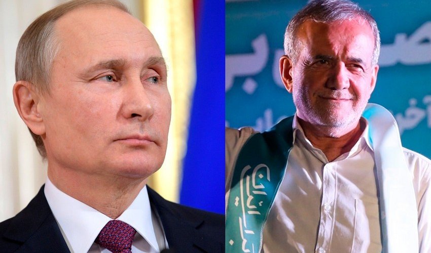 Putin və Pezeşkian Yaxın Şərqdəki vəziyyəti müzakirə edəcəklər