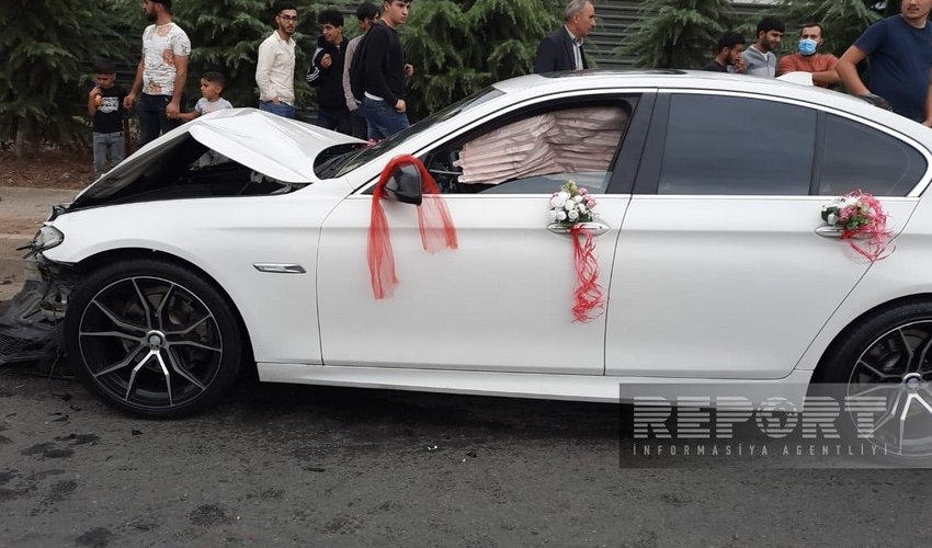 Cəlilabadda toy maşını qəzaya düşüb, xəsarət alan var Cəlilabadda toy maşını qəzaya düşüb, xəsarət alan var