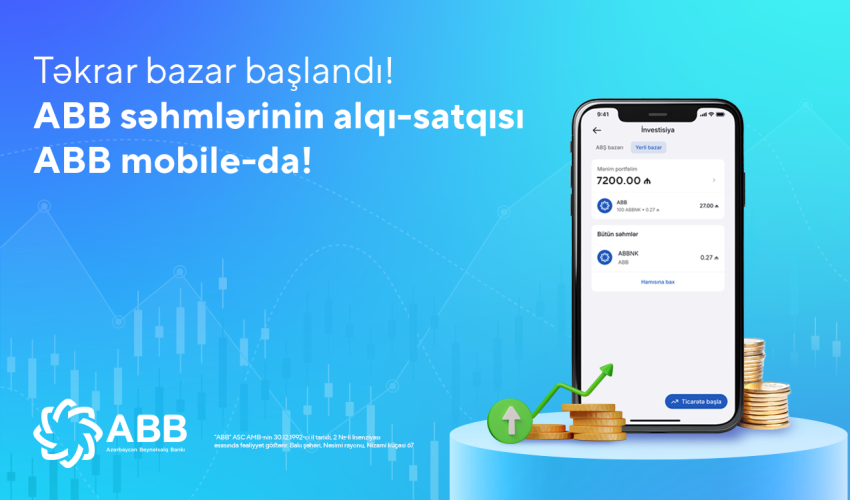 Банк ABB делает еще один шаг вперед в развитии рынка капитала! Банк ABB делает еще один шаг вперед в развитии рынка капитала!
