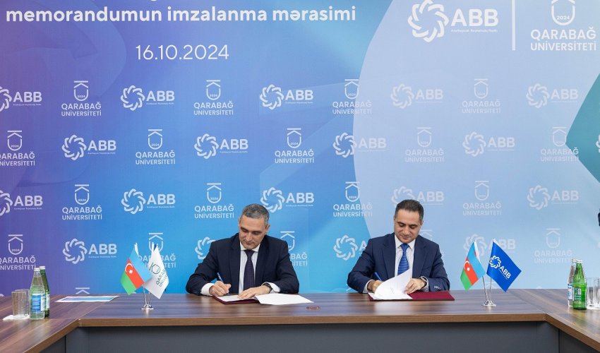 ABB Qarabağ Universiteti ilə əməkdaşlığa başladı 30 xanım tələbəyə təqaüd veriləcək