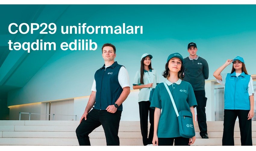 COP29 staff uniforms unveiled