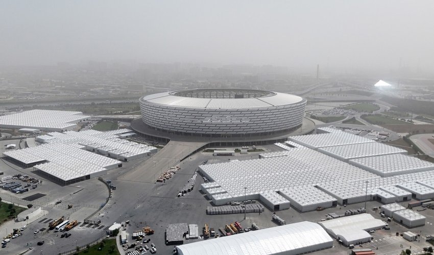 COP29: 95% of Blue Zone at Baku Olympic Stadium completed