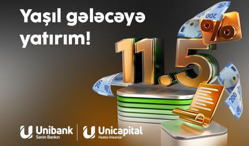 Unibank Azərbaycan maliyyə bazarı üçün bir ilkə imza atıb