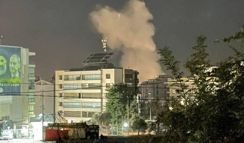 Beyrutda İran səfirliyinin yaxınlığına raket hücumu edilib Beyrutda İran səfirliyinin yaxınlığına raket hücumu edilib