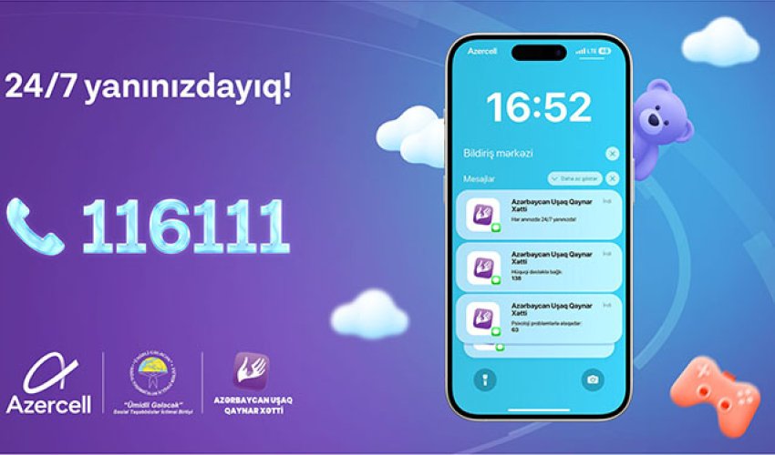 “Uşaq Qaynar Xətti” 2024-cü ilin 3-cü rübünün nəticələrini açıqlayıb “Uşaq Qaynar Xətti” 2024-cü ilin 3-cü rübünün nəticələrini açıqlayıb