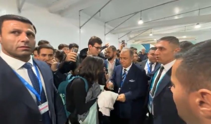 COP29-da Fatih Terim sevinci - VİDEO