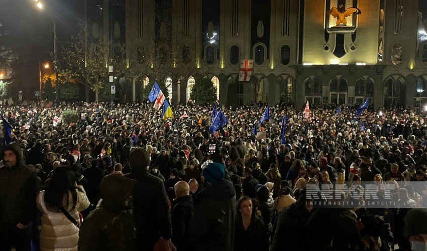 В Тбилиси на акции протеста задержаны 107 участников