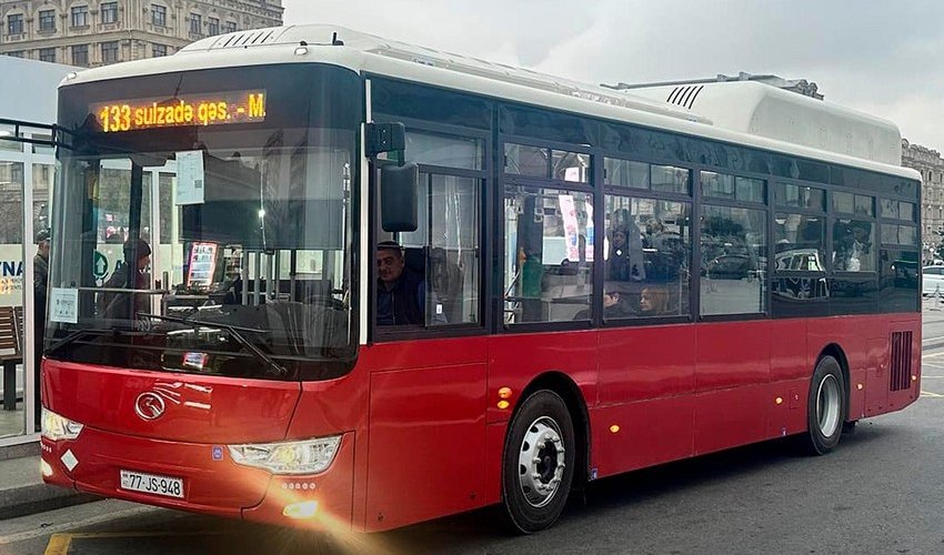 Daha bir marşrut xətti üzrə elektrobuslar fəaliyyətə başlayıb Daha bir marşrut xətti üzrə elektrobuslar fəaliyyətə başlayıb