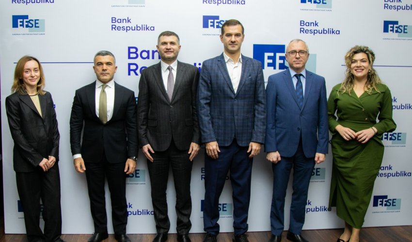 Bank Respublika və EFSE sahibkarlığın dəstəklənməsi üçün irihəcmli kredit sazişi bağladı